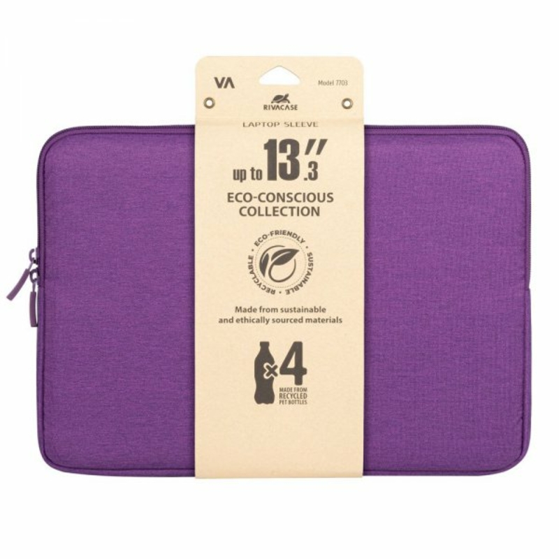 Чохол для ноутбука 13.3" Riva Case 7703 фіолетовий, фото №5