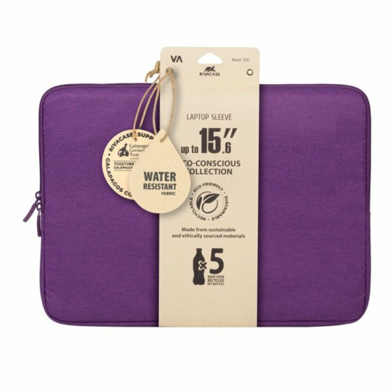 Чохол для ноутбука 15.6" Riva Case 7705 фіолетовий, фото №6