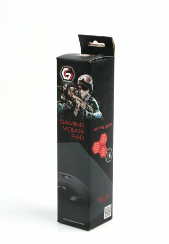 Килимок для мишки Gembird MP-GAME-S, ігровий (245 x 200 мм) товщина 3 мм, чорний, photo number 6