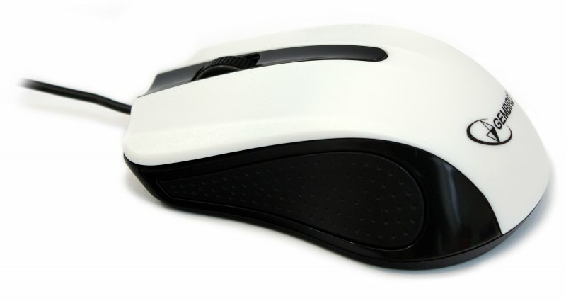 Оптична мишка Gembird MUS-101-W, USB интерфейс, білий колір, numer zdjęcia 3