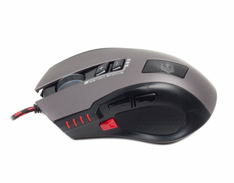 Оптична ігрова мишка Gembird MUSG-004, USB інтерфейс, numer zdjęcia 3
