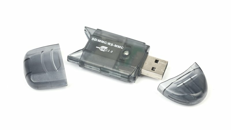 Зовнішній картрідер FD2-SD-1, USB 2.0, для  SD, MMC, RS-MMC, numer zdjęcia 3