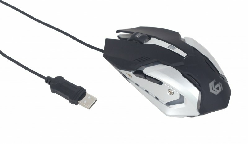 Оптична ігрова мишка Gembird MUSG-07, USB інтерфейс, numer zdjęcia 7
