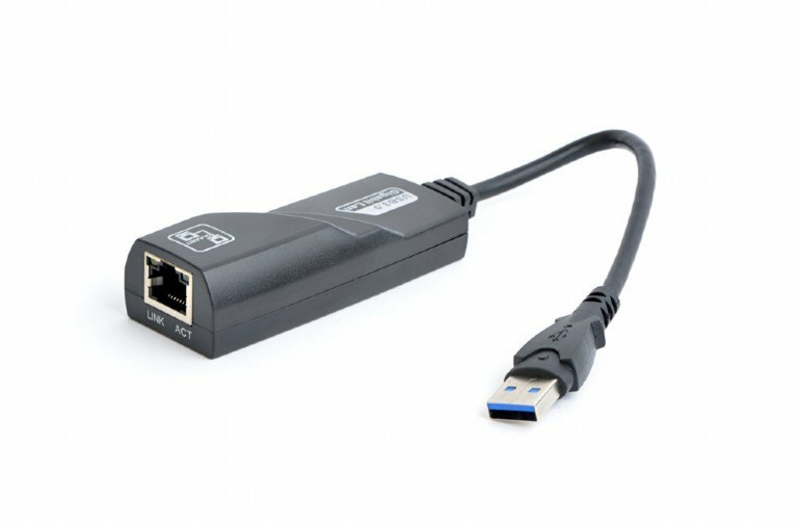 Адаптер Gembird NIC-U3-02, з  USB на Gigabit Ethernet, numer zdjęcia 2