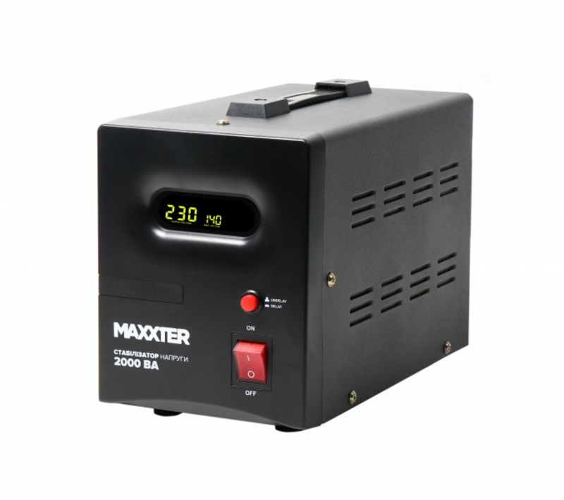 Автоматичний регулятор напруги Maxxter MX-AVR-S2000-01, photo number 2