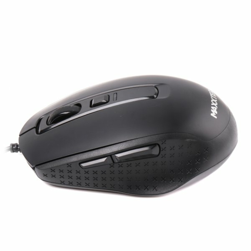 Мишка оптична Maxxter Mc-335, чорного кольору, фото №3