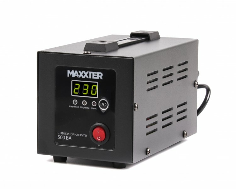 Автоматичний регулятор напруги Maxxter MX-AVR-E500-01, photo number 2