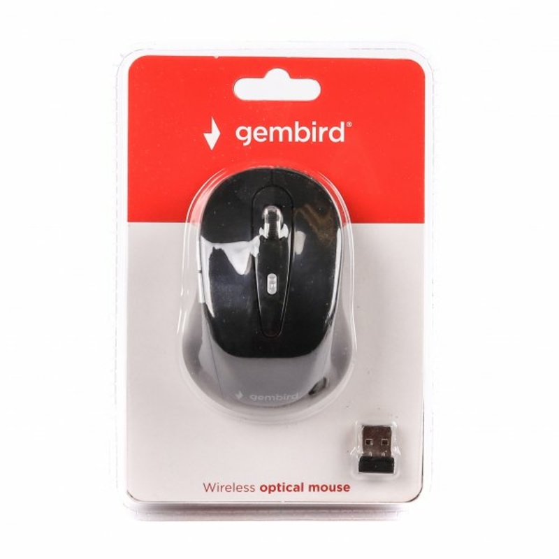 Бездротова оптична мишка Gembird MUSW-6B-01, numer zdjęcia 6