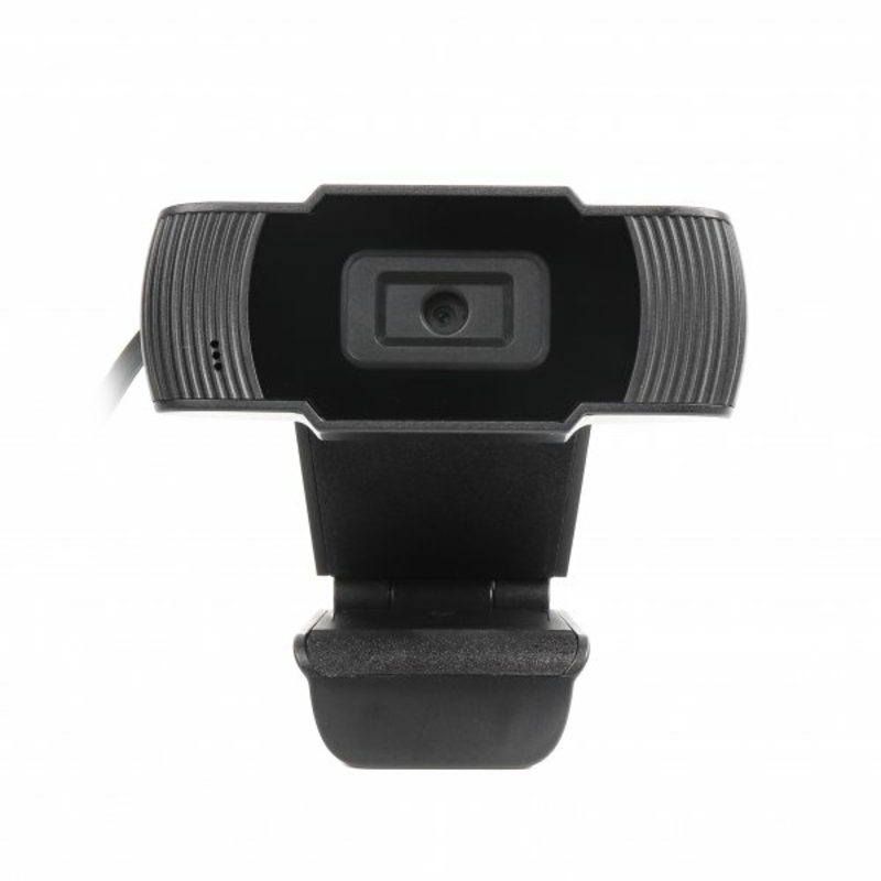 Веб-камера Maxxter WC-HD-FF-01 USB 2.0, HD 1280x720, Fixed-Focus, чорний колір, numer zdjęcia 3