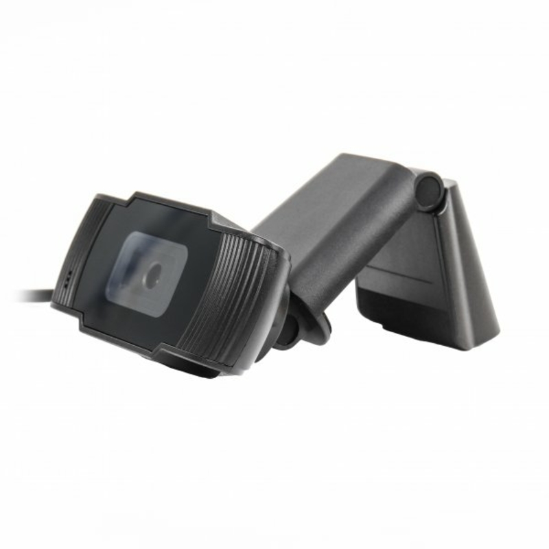 Веб-камера Maxxter WC-HD-FF-01 USB 2.0, HD 1280x720, Fixed-Focus, чорний колір, numer zdjęcia 4