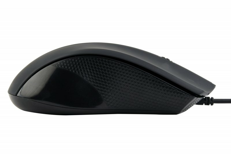 Лазерна миша MUS-GU-02, USB інтерфейс, чорний колір, фото №5