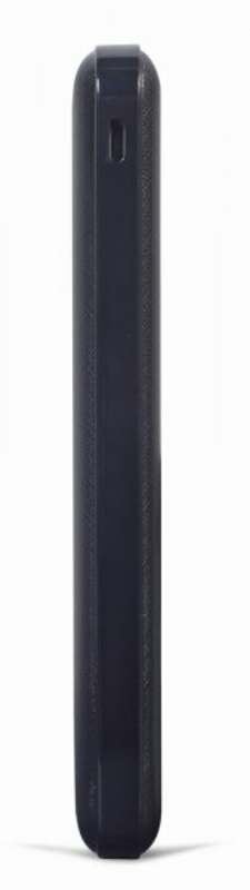 Портативний зарядний пристрій Gembird PB10-02, повербанк 10000 mA, чорний, фото №6