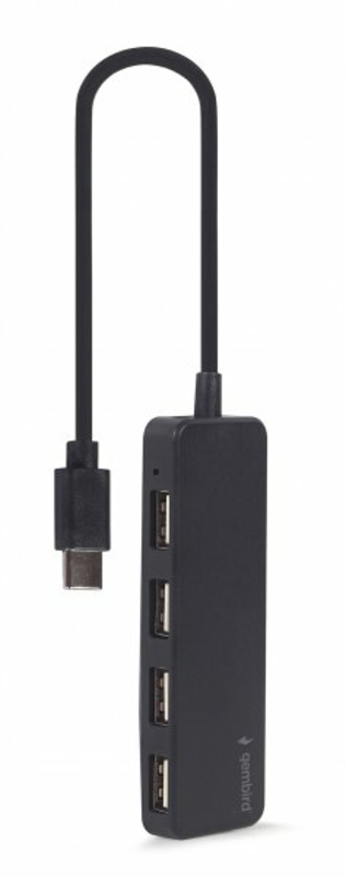 Хаб Type-C на 4 порти USB 2.0 UHB-CM-U2P4-01, photo number 3