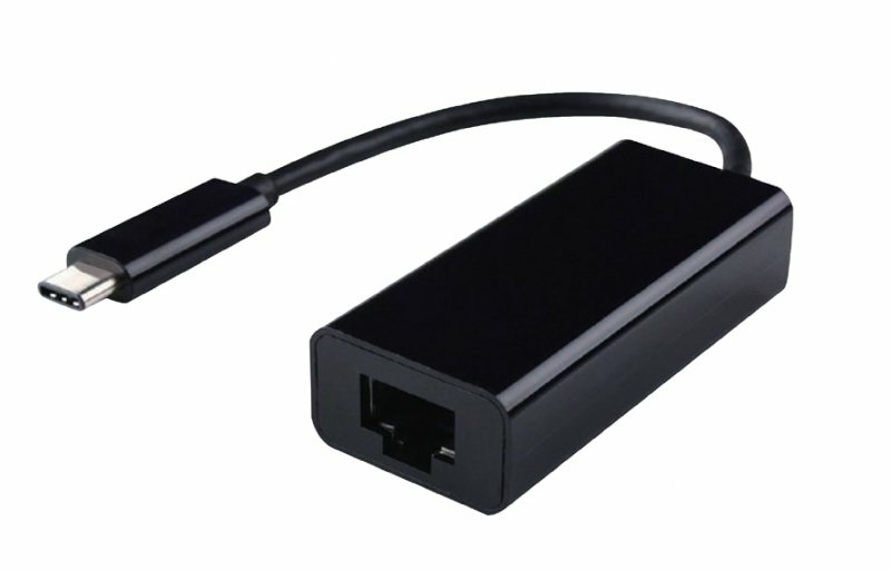 Адаптер Cablexpert A-CM-LAN-01, з  USB Type-C на Gigabit Ethernet, photo number 2