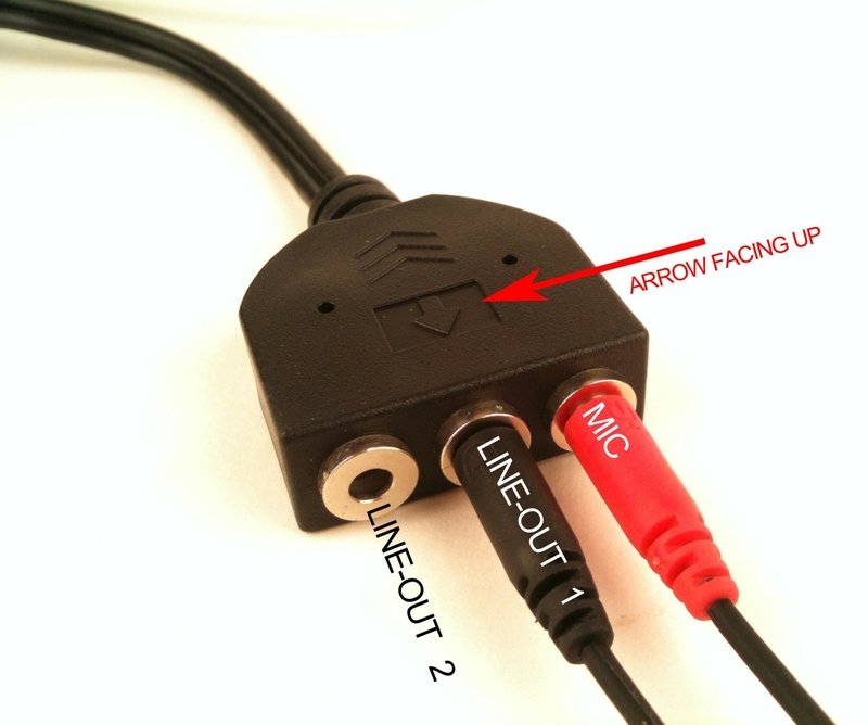 Аудіо-кабель Cablexpert CC-MIC-1, перехідник 3.5мм/3х3.5мм мама, довжина 1м., photo number 5