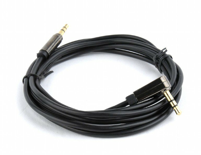 Аудіо-кабель Cablexpert CCAP-444L-6, 3.5 мм. стерео тато/3.5мм стерео тато кутовий , довжина 1,8 м., numer zdjęcia 3