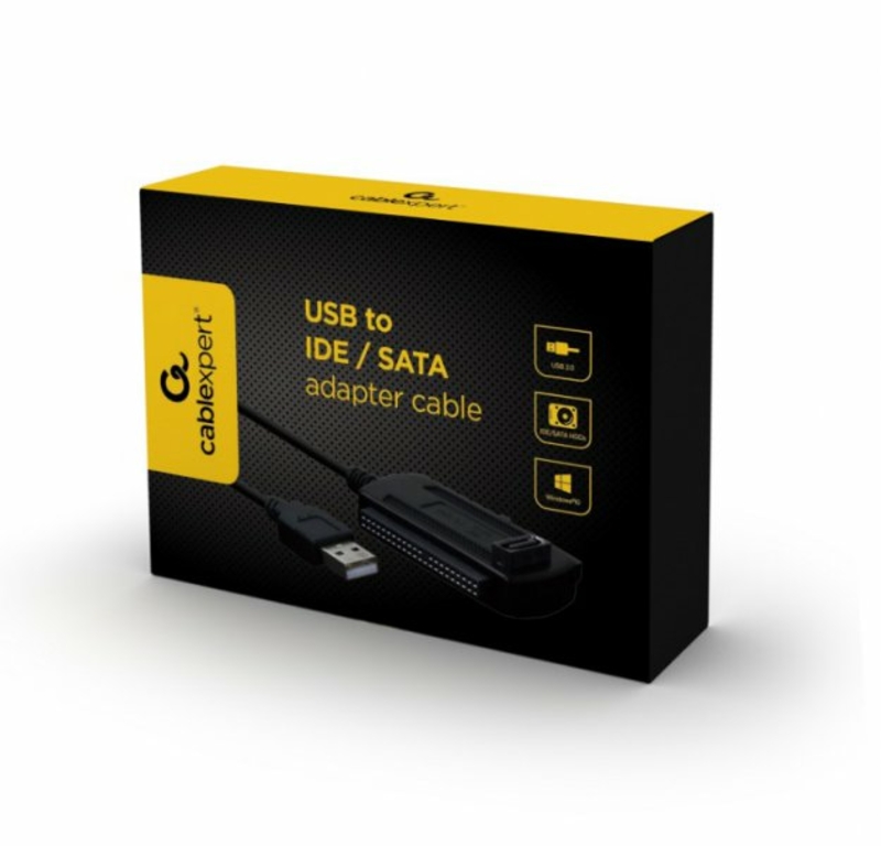 Перехідник Cablexpert AUSI01 USB на IDE 2.5"\3.5" та SATA адаптори, фото №5