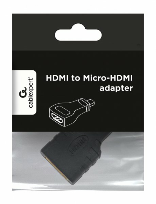 Адаптер Cablexpert A-HDMI-FD, HDMI на Micro-HDMI, фото №5