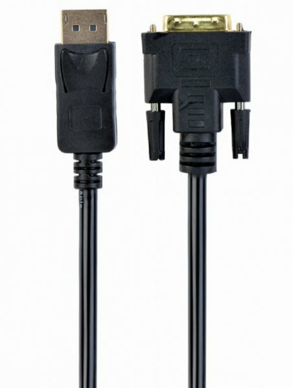 Кабель-перехідник Cablexpert CC-DPM-DVIM-1M, DisplayPort вилка / DVI вилка, 1м, фото №2