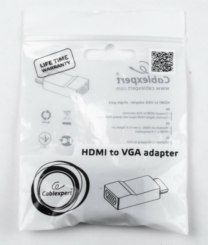 Перетворювач цифрового HDMI сигналу в VGA відео Cablexpert A-HDMI-VGA-001, фото №4
