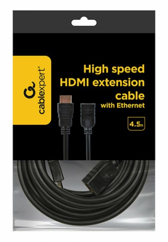 Кабель-подовжувач Cablexpert CC-HDMI4X-15, HDMI  V.2.0, 4К 60 Гц, позолочені конектори, 4.5 м, numer zdjęcia 4