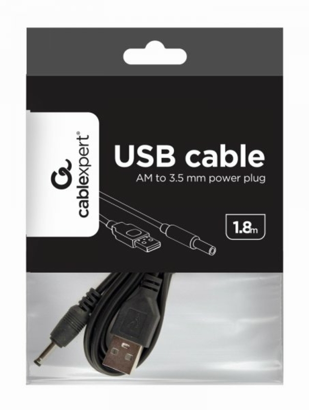 Кабель живлення CC-USB-AMP35-6, USB-AM, 1,8м, photo number 4