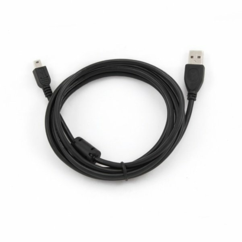 Кабель Cablexpert CCF-USB2-AM5P-6, преміум якість, A-тато/ MINI USB 2.0 5-пін, 1.8 м, з феритовою серцевиною, фото №4
