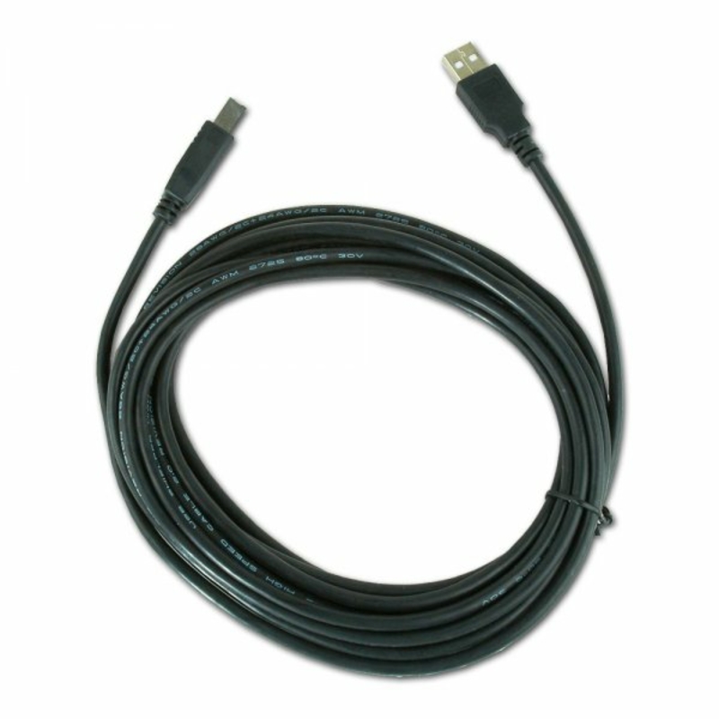 Кабель Cablexpert CCP-USB2-AMBM-15, преміум якість USB 2.0 A-папа/B-папа, 4.5 м., photo number 4