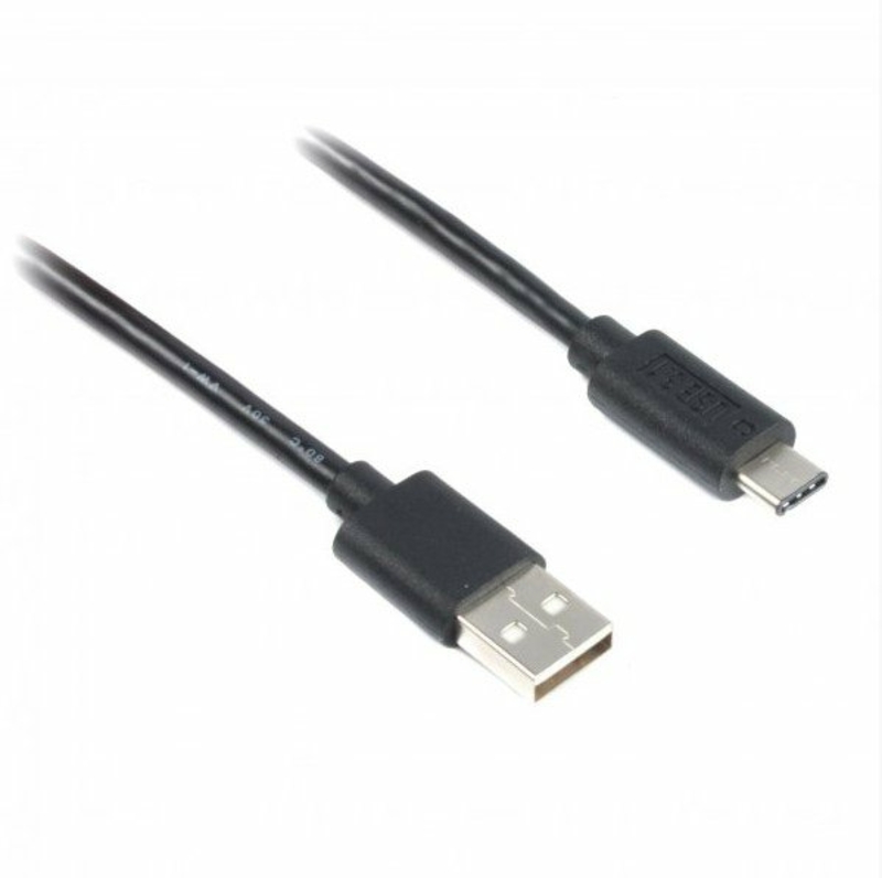 Кабель Cablexpert CCP-USB2-AMCM-10, преміум якість USB 2.0 A-тато/C-тато, 3,0 м. чорний, фото №4