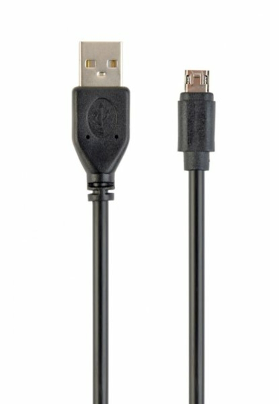 Кабель Cablexpert CCB-USB2-AMmDM-6, преміум якість USB 2.0 A-папа/B-папа,кутовий, 1.8 м.блістер, фото №2