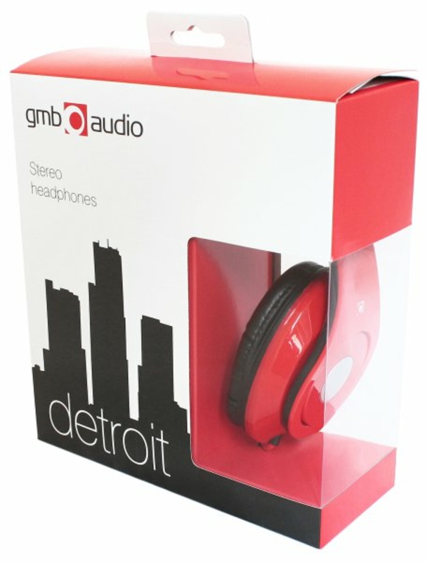 Стерео гарнітура gmb audio MHS-DTW-R, серія "Детройт", глянцевий червоний колір, photo number 10