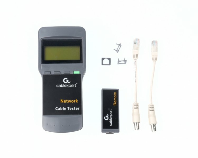 Цифровий тестер Cablexpert  NCT-3, для UTP, STP, USB кабелів, фото №3