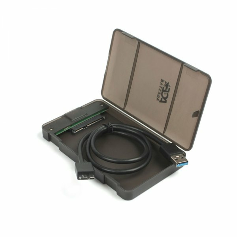 Зовнішня кишеня Agestar 31UBCP3 (black)  2.5", USB 3.1, чорний, photo number 4