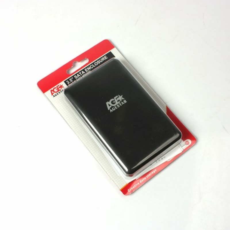 Зовнішня кишеня Agestar 31UBCP3 (black)  2.5", USB 3.1, чорний, фото №5