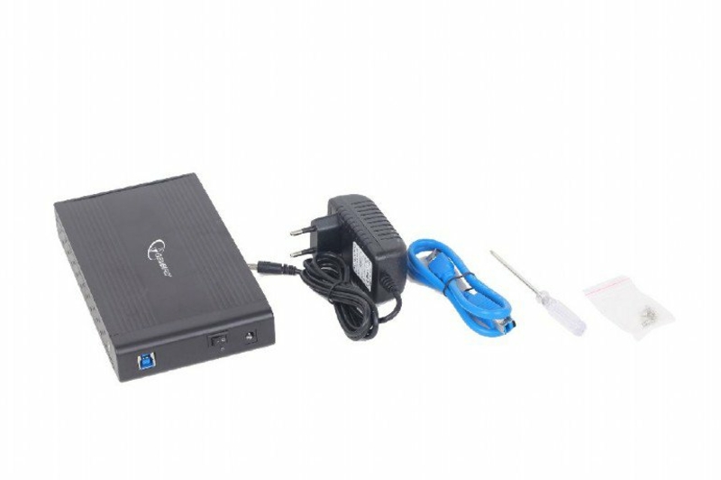 Зовнішня кишеня Gembird EE3-U3S-3 для 3.5 SATA дисків, USB 3.0, photo number 3