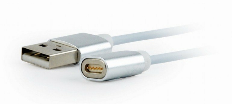 Кабель Cablexpert CC-USB2-AMLM31-1M, магнітний USB 2.0  AM/Lightning/Micro/Type-C USB, 1.0 м., фото №3