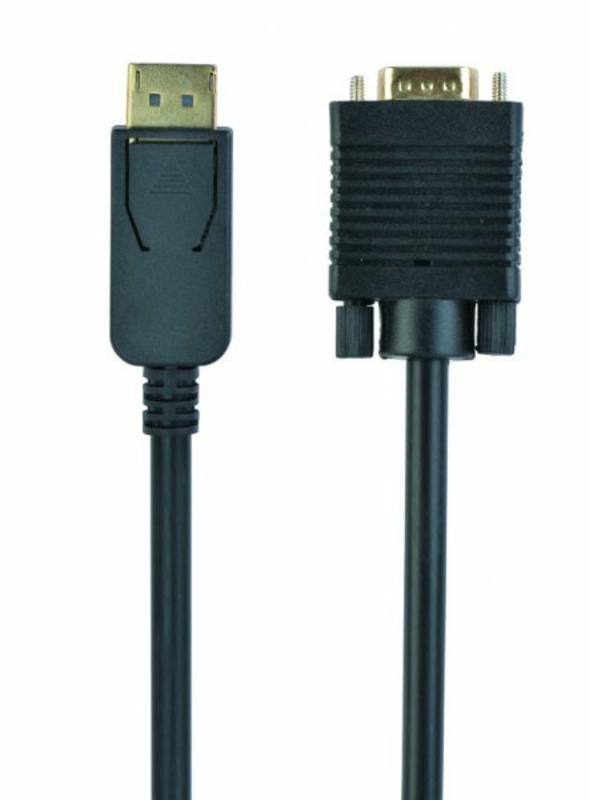 Перетворювач цифрового DisplayPort сигналу в VGA відео 1.8 m Cablexpert CCP-DPM-VGAM-6, numer zdjęcia 2