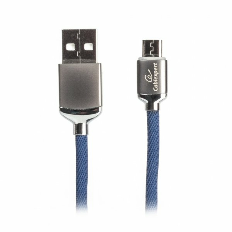 Кабель Cablexpert CCPB-M-USB-07B, USB 2.0 A-тато/Micro B-тато, 1,0 м., фото №2