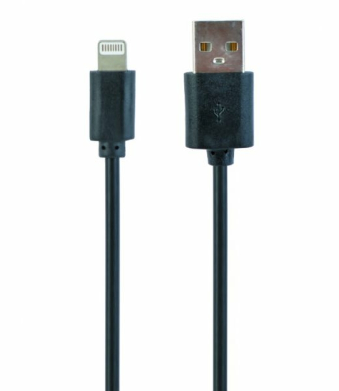Кабель Cablexpert CC-USB2-AMLM-0.1M, USB 2.0 AM-папа/Lightning, 0.1 м., фото №2