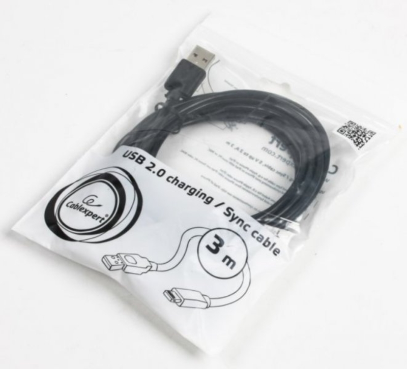 Кабель Cablexpert CC-USB2-AMLM-10, USB 2.0 AM-папа/Lightning, 3.0 м., numer zdjęcia 4