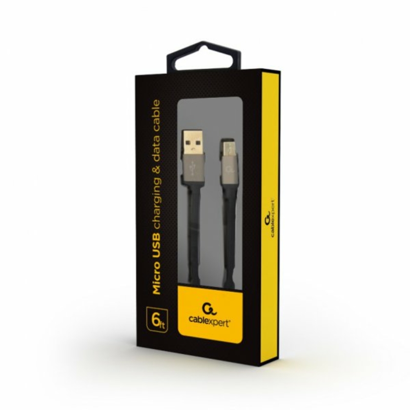 Кабель micro Cablexpert CCB-mUSB2B-AMBM-6, USB 2.0 A-вилка/Micro B-вилка, 1.8 м., photo number 4