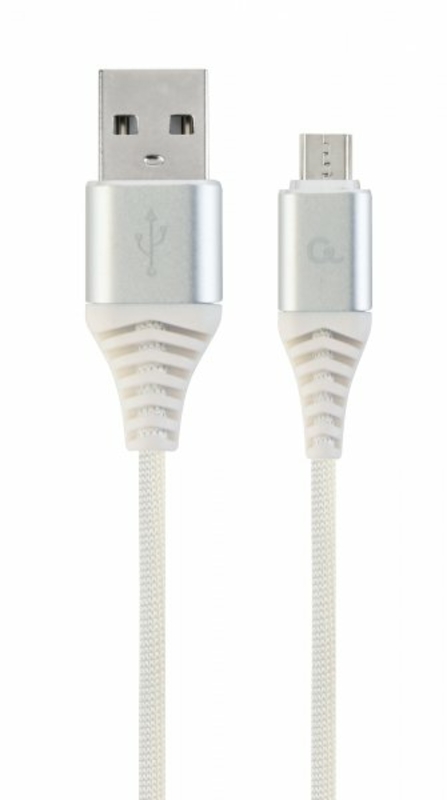 Кабель Cablexpert CC-USB2B-AMmBM-1M-BW2, USB 2.0 А-тато/Micro B-тато, 1,0 м., фото №2