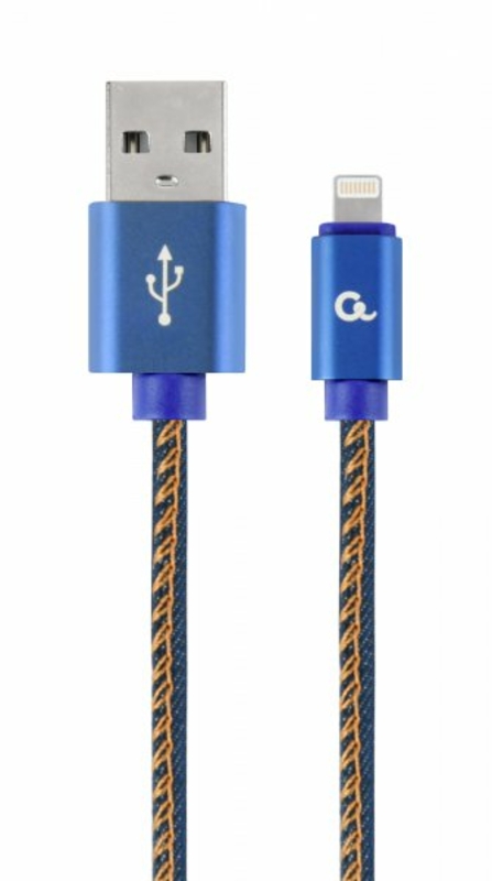 Кабель Cablexpert CC-USB2J-AMLM-1M-BL, USB 2.0 А-папа/Lightning, 1.0 м., photo number 2