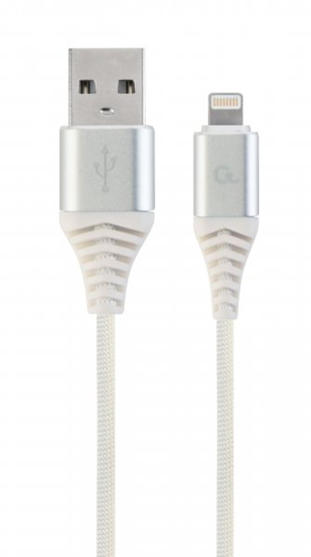 Кабель Cablexpert CC-USB2B-AMLM-2M-BW2, USB 2.0 А-тато/Lightning, 2.0 м., numer zdjęcia 2