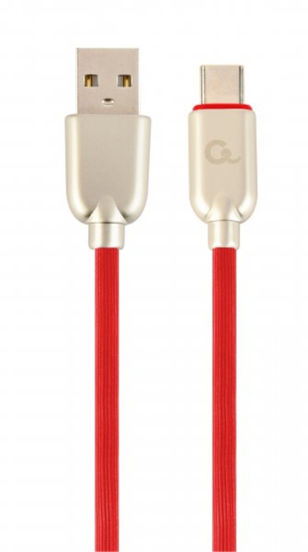 Кабель Cablexpert CC-USB2R-AMCM-2M-R, преміум якість USB 2.0 A-папа/C-папа,2 м., photo number 2