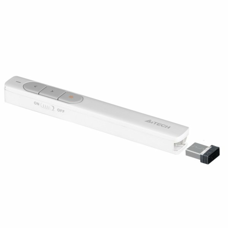 Бездротова лазерна указка A4Tech LP15, USB колір білиий., photo number 5