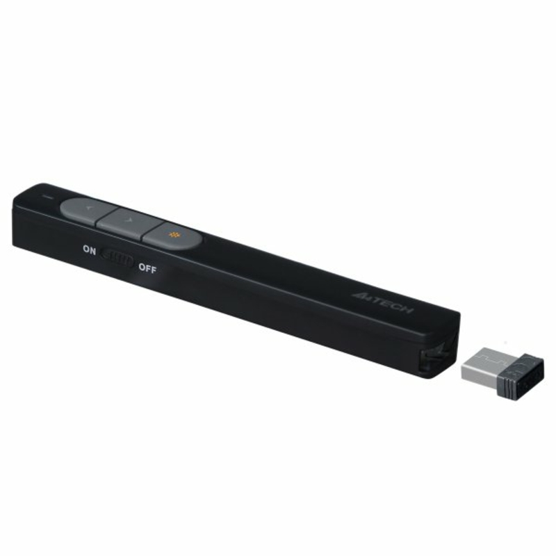 Бездротова лазерна указка A4Tech LP15, USB колір чорний., фото №5