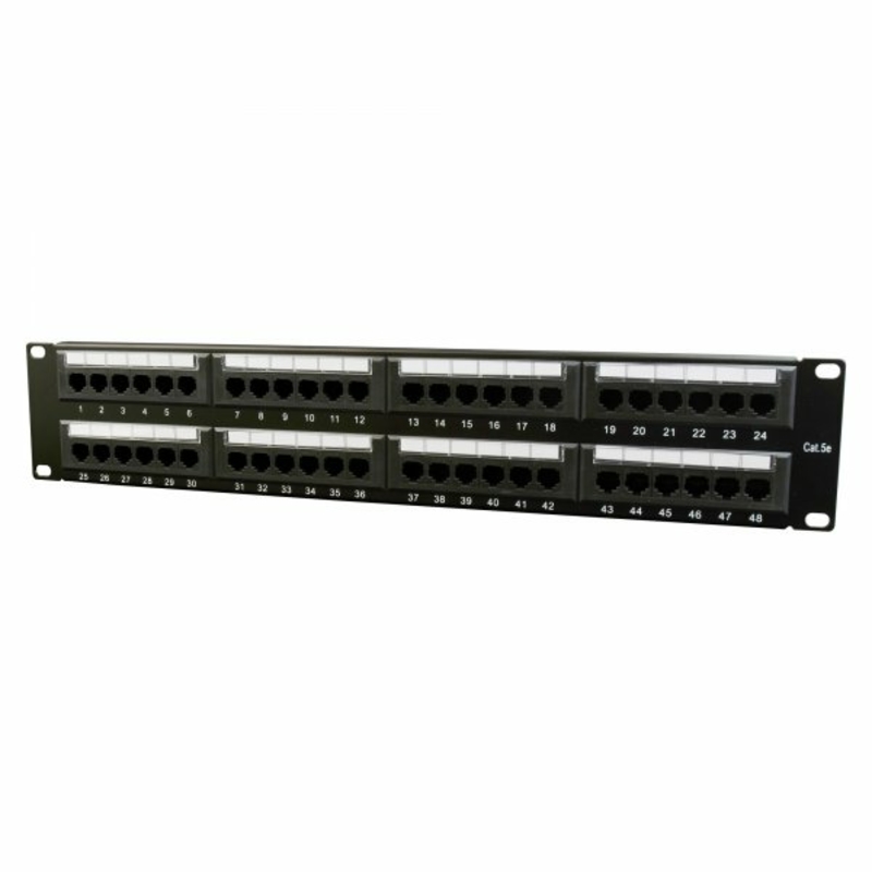 Патч панель Cablexpert NPP-C548CM-001, 48 портів, Cat5e, numer zdjęcia 2