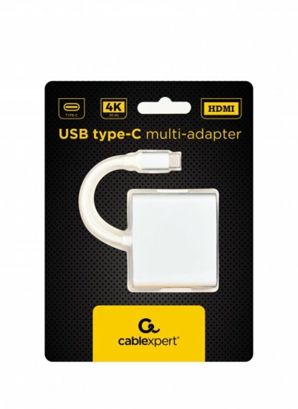Адаптер-перехідник USB Type-C на HDMI Cablexpert A-CM-HDMIF-02-SV, фото №3