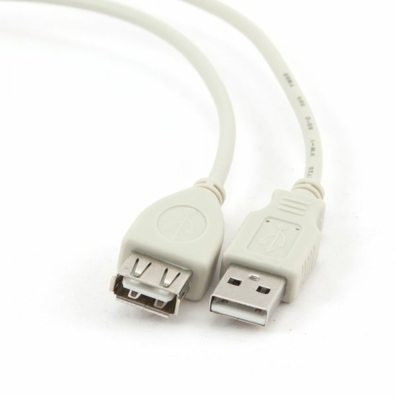 Подовжувач Cablexpert CC-USB2-AMAF-75CM/300, USB 2.0 A-тато/A-мамо, 0.75 м., numer zdjęcia 3